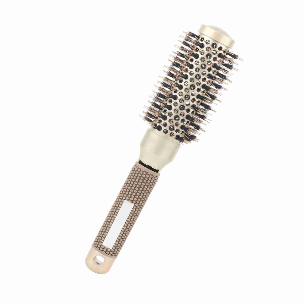 Salon-Quality 25mm Ceramic Round Brush for Effective Hair Styling