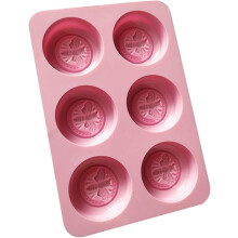 Silikonformer med slippbelegg, runde silikonformer av honningbier med 3D-bikakedetaljer, tåler oppvaskmaskin, varmebestandig for baking