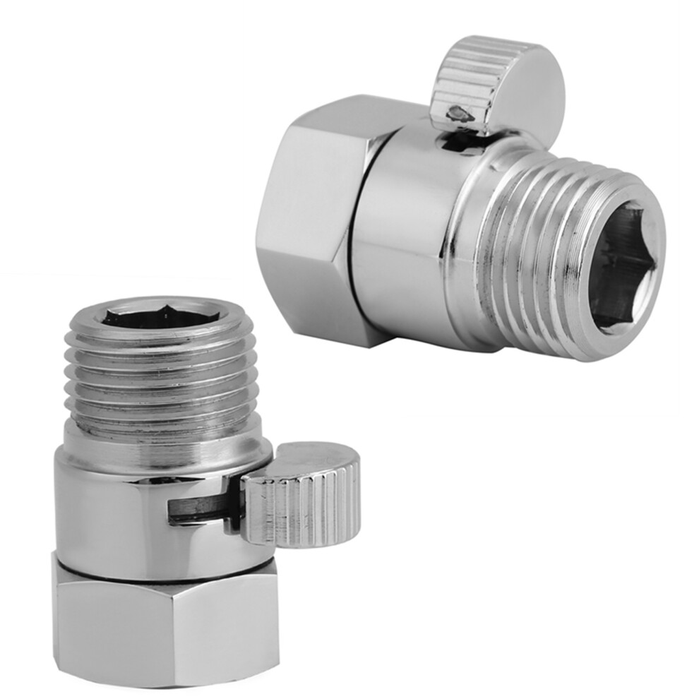 New G1/2 Water Flow Control Shut Off Valve For Shower And Bidet Sprayer 3531363021588
