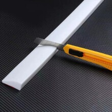 Flexible Silicone Ramp For Robot Vacuum Slope Climbing Strip, Bathroom Threshold Use, White