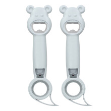 Ihastuttava säilyketölkinavaaja Duo, ergonominen muotoilu takaa helpon käytön ja korkealaatuinen materiaali, söpö muoto lisää viehätystä