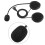 Bluetooth-Helm-Intercom-Headset für V4/V6 Motorrad Schwarz 4