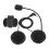 Bluetooth-Helm-Intercom-Headset für V4/V6 Motorrad Schwarz 6