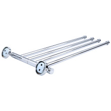 Rostfreier Edelstahl 4-Bar-Handtuchhalter für Bad, Wandmontage
