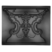 Conjunto de moldes para caminhos de jardim, formato grande em cimento para criação de degraus personalizados - moldes reutilizáveis de plástico
