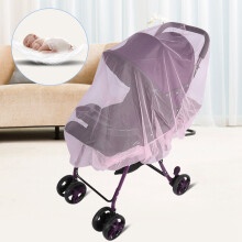 Essential Pink Baby Stroller Bug Net for Peaceful Outdoor Adventures