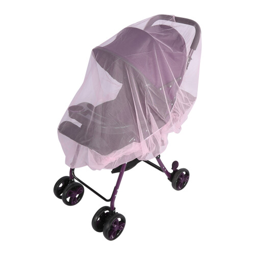 Essential Pink Baby Stroller Bug Net for Peaceful Outdoor Adventures 2