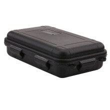 Waterproof Black L Storage Box with Shockproof Interior and Seal
