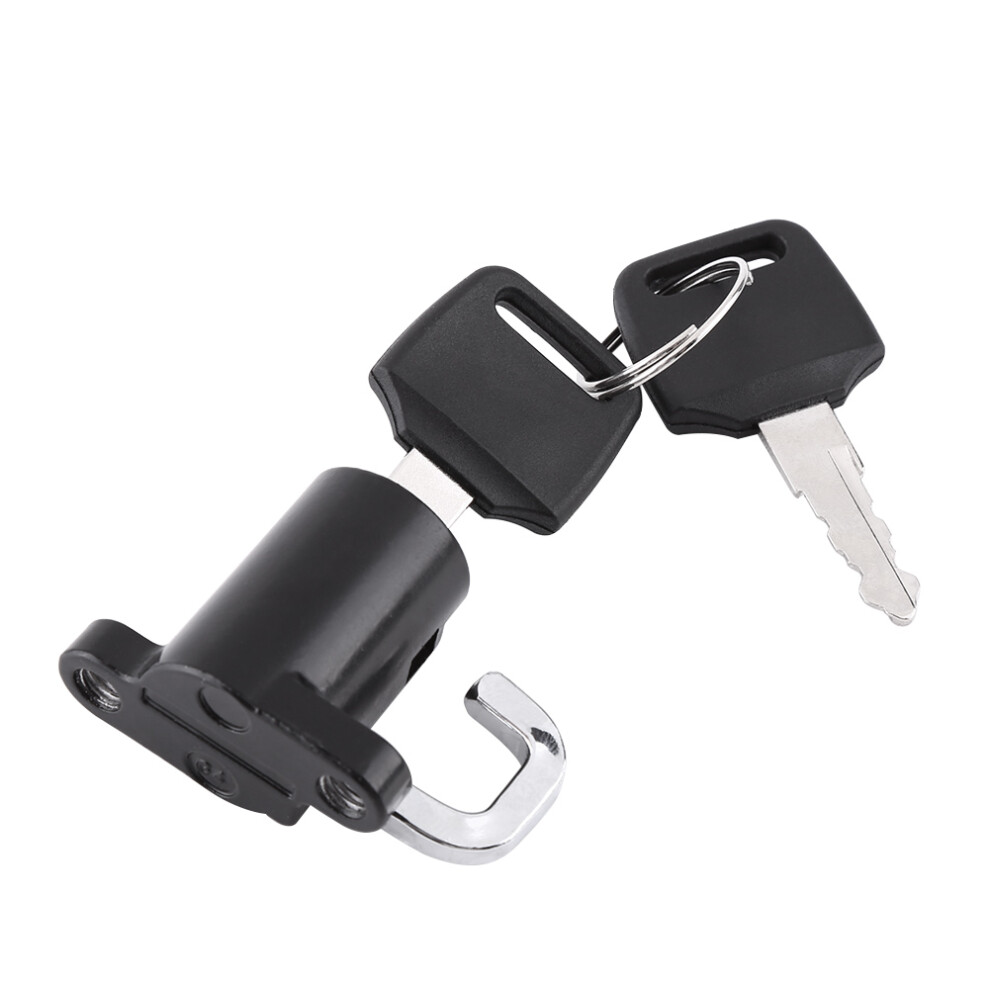 Easy Install Universal Helmet Lock With Dual Keys For Bikes & More 9371363026015