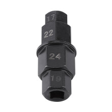 Durable Motorcycle Front Wheel Axle Removal Tool 17mm-24mm Hex Spindle