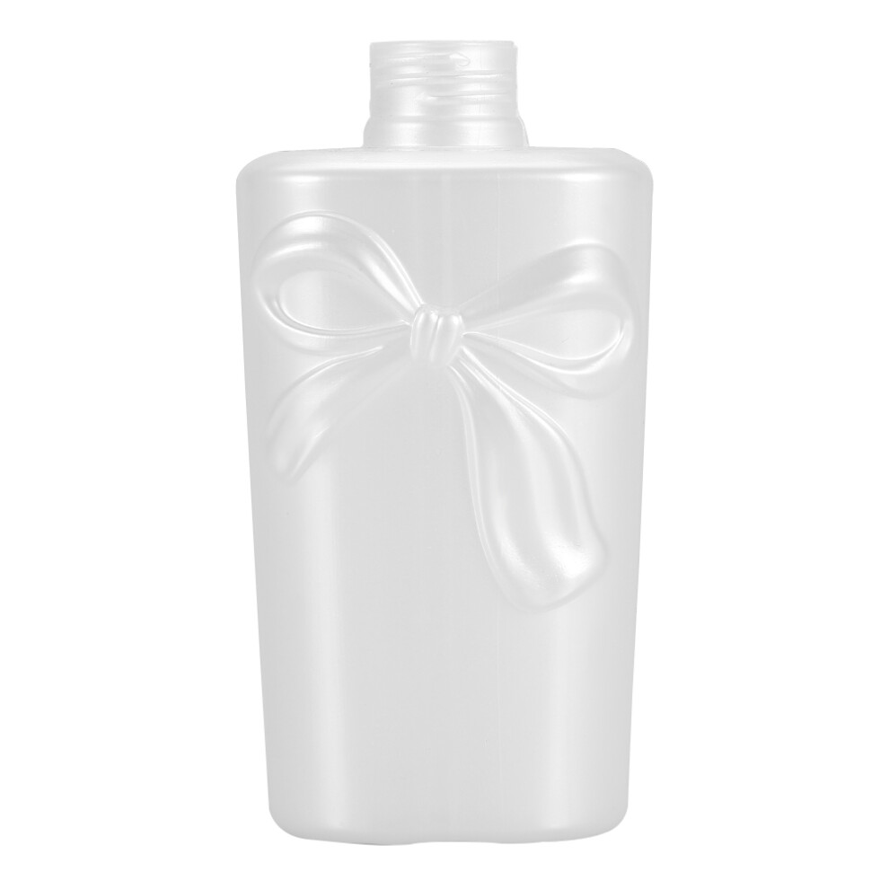 White 230Ml Reusable Plastic Nail Art Pump Dispenser Bottle