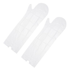 2 Stuks Beschermende Badafdekking Wegwerp Handschoenhuls Thuisbadkamer