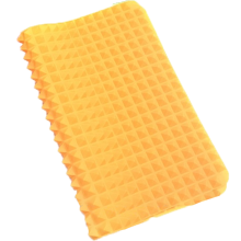 Fleksibel opbevaringsmåtte i silikone, let at rengøre, non-stick bagemåtte til ovn, grill, BBQ, pyramidedesign (16"x11")
