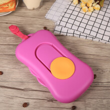 Compact Baby Wipe Holder with One-Hand Quick-Draw Button #4