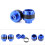 Durable Carbon Fiber Motorcycle Front Fork Frame Sliders Crash Guards 5