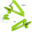 Cherry Pitter OneHanded Operation, Stone Remover, Seed Remover, Scoop Design, Green 2