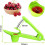 Cherry Pitter OneHanded Operation, Stone Remover, Seed Remover, Scoop Design, Green 3