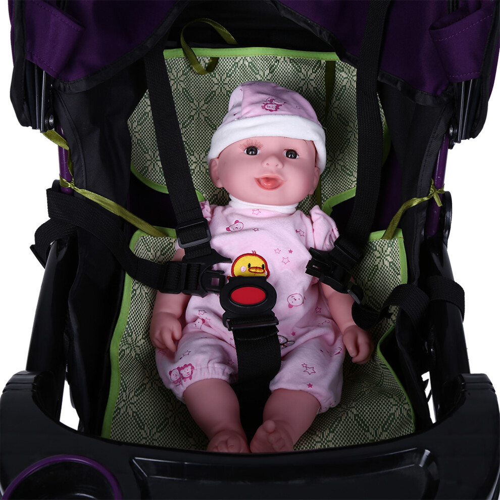 Child Safety Belt for Baby Stroller & Pram Seat Adjustable 5 Point Harness