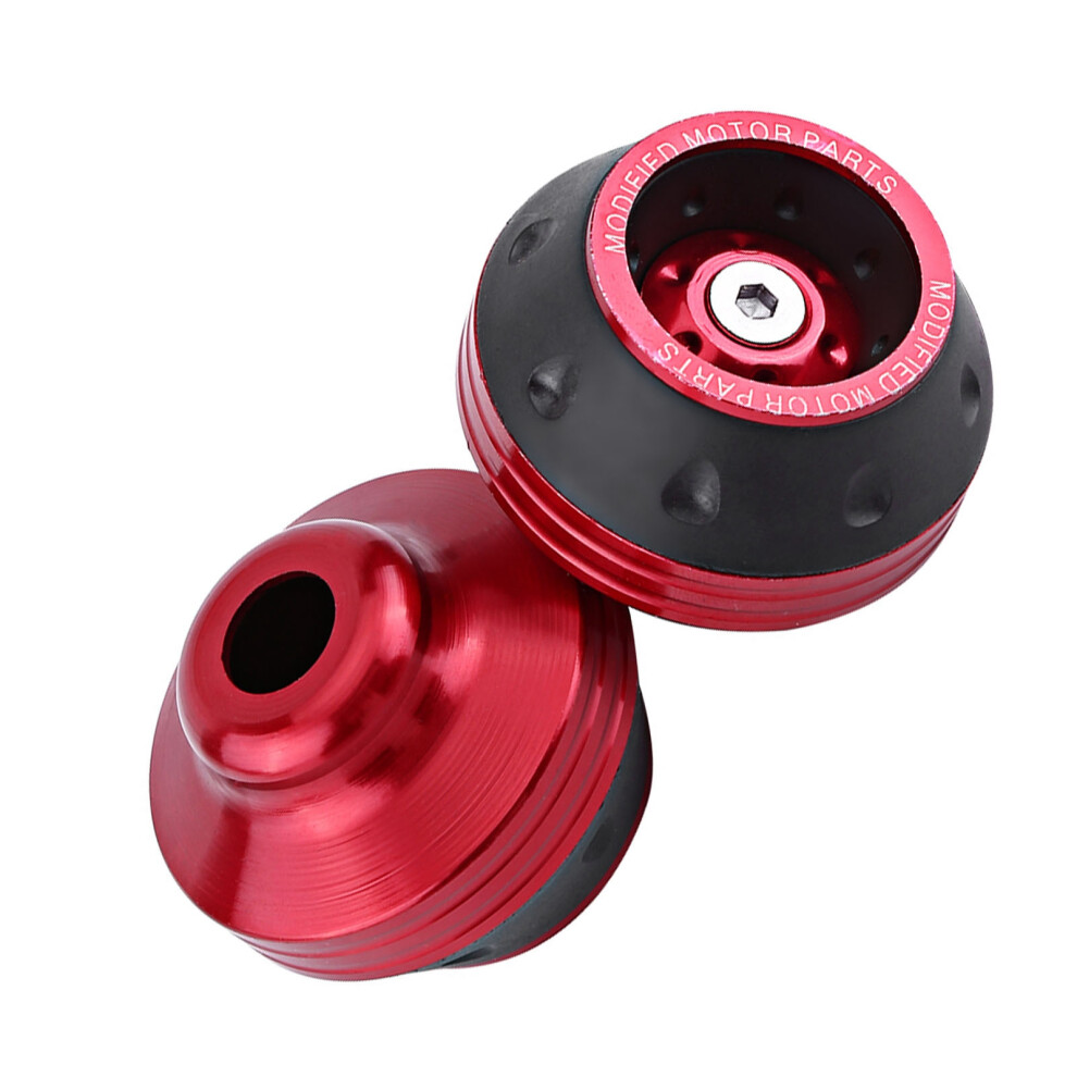 Aluminium Front Fork Sliders Cnc For Motorbike Scooter & Moped Protection Red 9361363029666