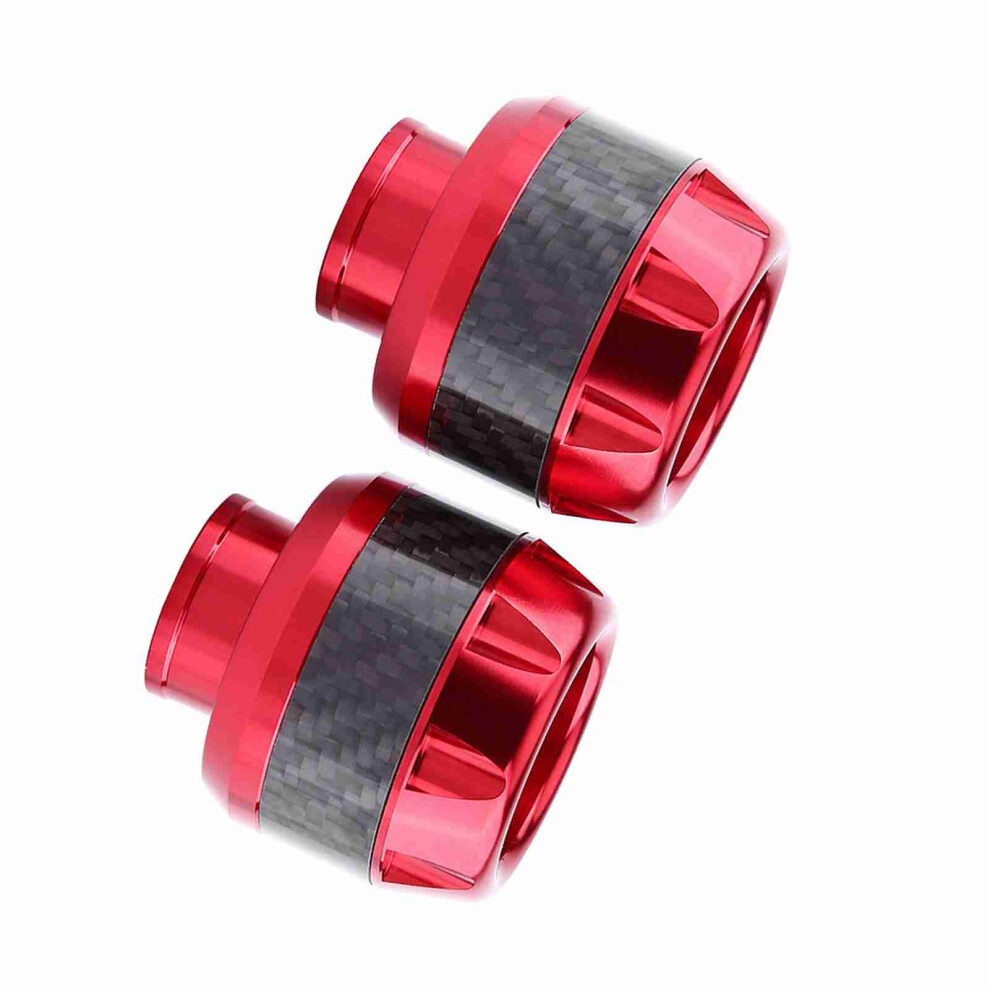 Carbon Fiber Motorcycle Fork Sliders - Durable Crash Protection Pair Uk 6951363028405