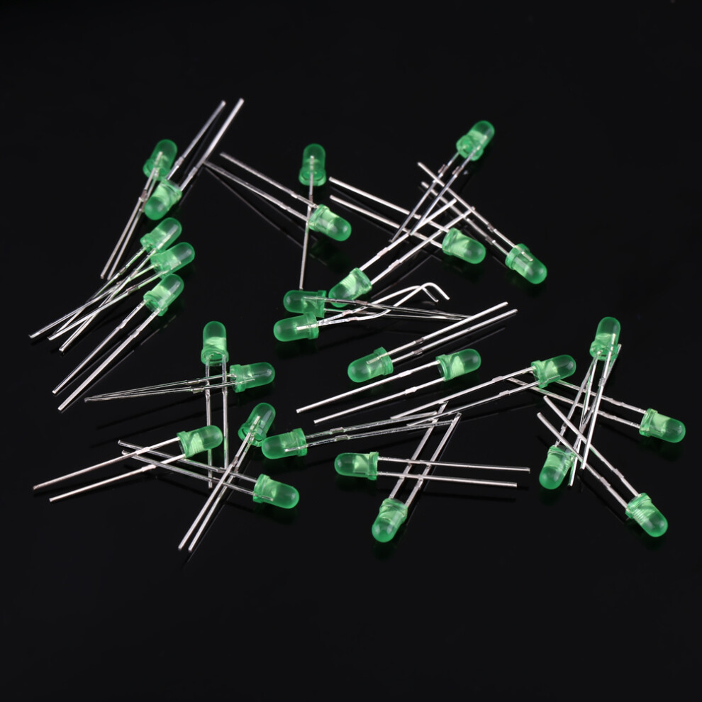 Led Light 500Pcs Assortment Kit 3Mm Diodes Multi-Color For Diy Electronics 4691363030023