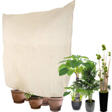 Protección estacional: Cubierta reutilizable de tela no tejida para plantas de invierno, para arbustos y árboles, telas antihielo, protección para