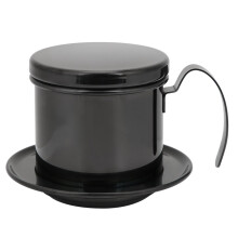 Filtre à café en acier inoxydable, cafetière à filtre pour un café vietnamien authentique, filtres à café réutilisables avec une répartition