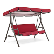 Cobertura protetora solar para balanço de jardim em pátio externo, conjunto de capa de substituição à prova de poeira com tecnologia à prova de