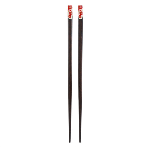 Ξύλινα Chopsticks ιαπωνικού τύπου, εργονομική λαβή, για ασιατικές κουζίνες, πλενόμενα