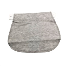 (Gray) Simple Leaves Shirt Extender Easy Installment Jeans Maternity Long