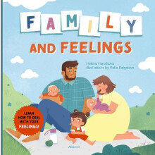 Family and Feelings by Helena Harastova Hardcover Book