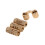 Invisible Copper Concealed Hinges 4pcs 12mm for Cabinet DIY Projects 8