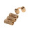 Invisible Copper Concealed Hinges 4pcs 12mm for Cabinet DIY Projects 4