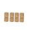 Invisible Copper Concealed Hinges 4pcs 12mm for Cabinet DIY Projects 12