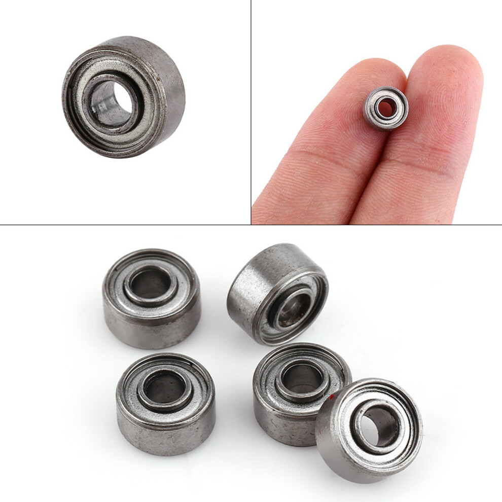 693Zz Miniature Ball Bearings 3X8x4mm 10Pcs Double Shielded For 3D Printer 8131363033854