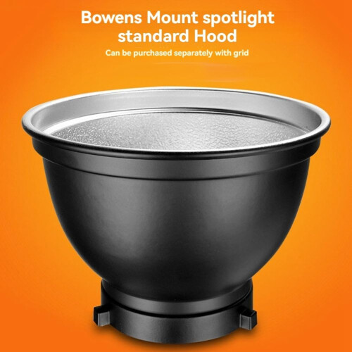 Standard Reflector Diffuser Dish 55 Degree For Bowen Mount Studio Strobe Speedlites Bowen Mount Compatible 2