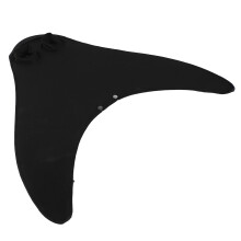 Schwimmflossen Schwarz, leichtes Fischschwanz-Design, Einteiliges Schwimmflossen, L/Erwachsene, S/Kinder
