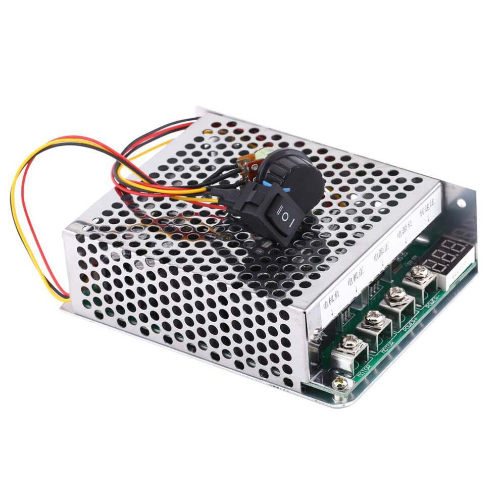 Au 60A Dc Motor Controller 10V-55V Reversing Switch With Digital Readout 9371363036243