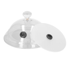 Compatibel mondstuk voor koud roken, transparante voedselafdekking, lichtgewicht acryl rookinfuusdeksel, breed toepasbare rookgeneratoren voor koken
