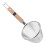 Cesta Colador Inoxidable Con Mango De Madera Para Espaguetis 10