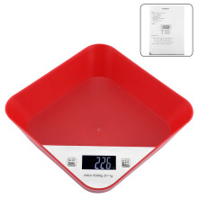 Bilancia digitale di precisione per alimenti, comoda da usare grazie al funzionamento a batteria e dotata di tecnologia di graduazione variabile,