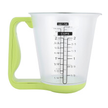 Capteur de jauge de contrainte haute précision, tasse à mesurer numérique d'une capacité de 1000 g pour les passionnés de cuisine et de