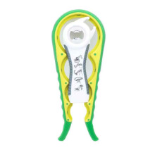 Multifunktionaler Dosenöffner und Glasöffner mit benutzerfreundlichem Design, kraftsparender Flaschenöffner mit rutschfestem Griff, ergonomisches