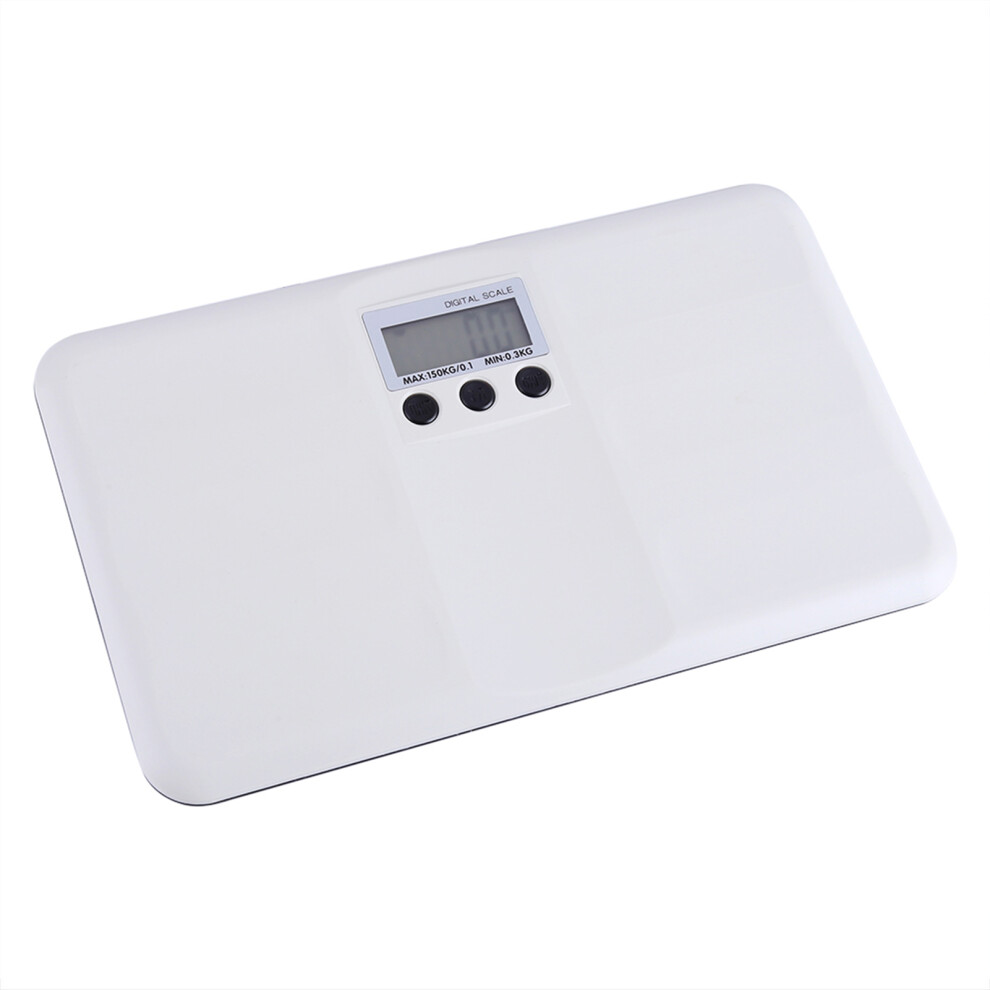 Digital Pet Scale, Low Battery Alarm LCD Display With Backlight For Baby Infant Pet Weighing, Memory Function Unit Conversion ON TARE Function Compact
