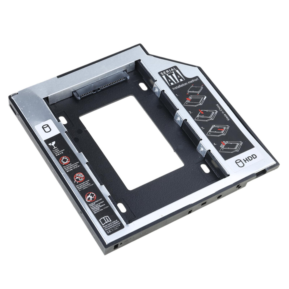 9.5Mm Hard Drive Caddy For Laptops Sata Hdd Case Adapter 12.7Mm Compatible 2.5 Inch Laptop Hdd Caddy 9105992247431