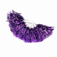 Cheerleader Pom Poms Sport Party Dance Accessories Purple Lightweight Costume
