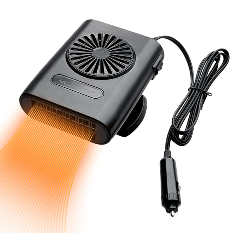 Portable Car Heater 12V Defroster For Windshield Defogger Auto Heating And Cooling Fan For Vehicles Rvs Sedans Black 9067246928773