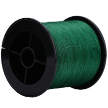 500m PE-Fluorocarbon-Kunststoffschnur, 4 Stränge, Grün, 0,6 mm, super stark