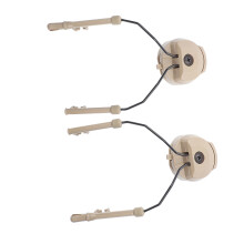 Suspension Headset Support Helmet Rail Adapter 2pcs Tan for Bike Repair