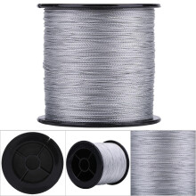 300m PE Braided Fishing Line 4 Strands 0.6-8mm Grey